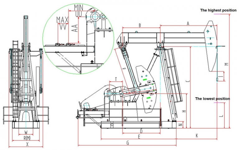 Oil Pump Jack Conventional Pumping Unit Manufacturer in China.